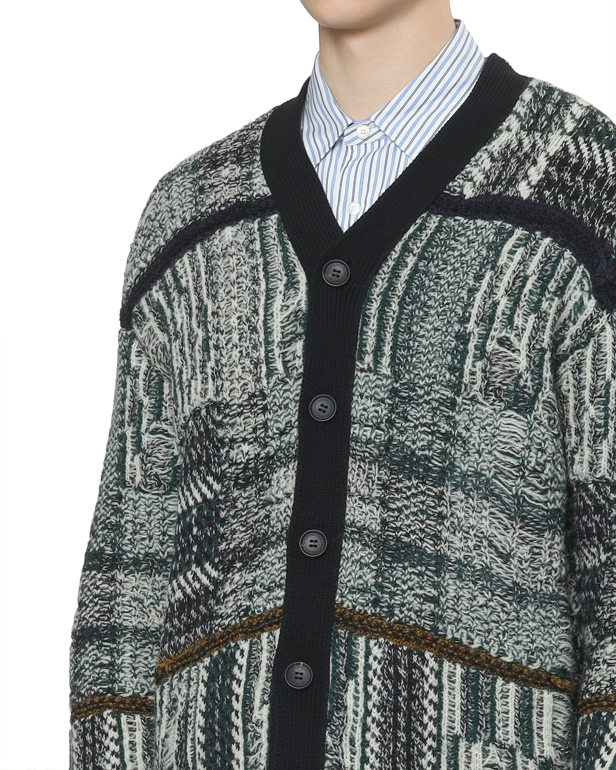 Patterned cardigan