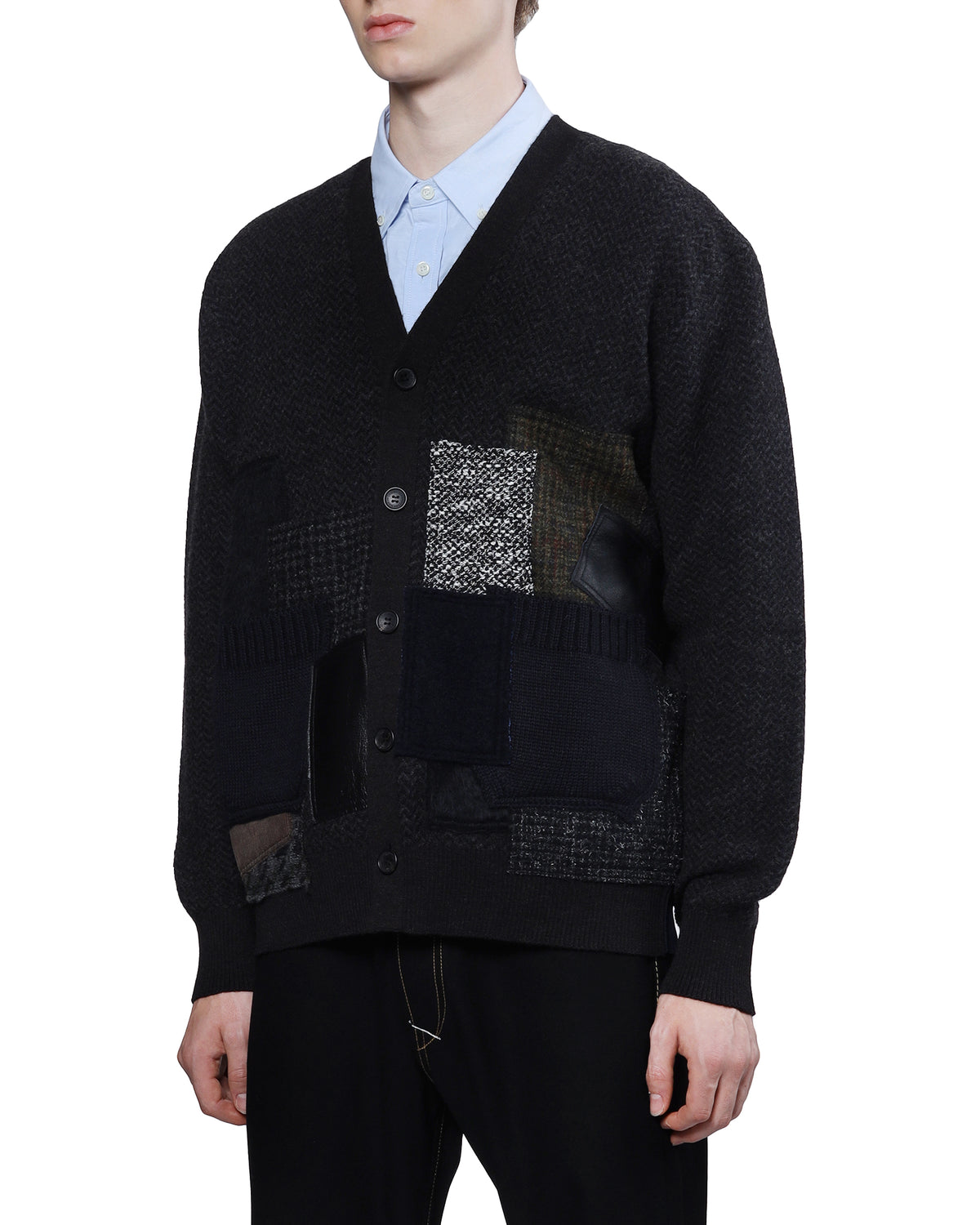Patchwork cardigan