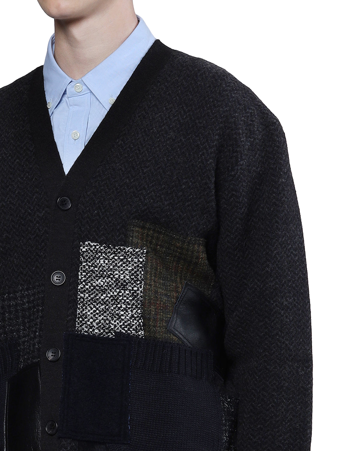 Patchwork cardigan