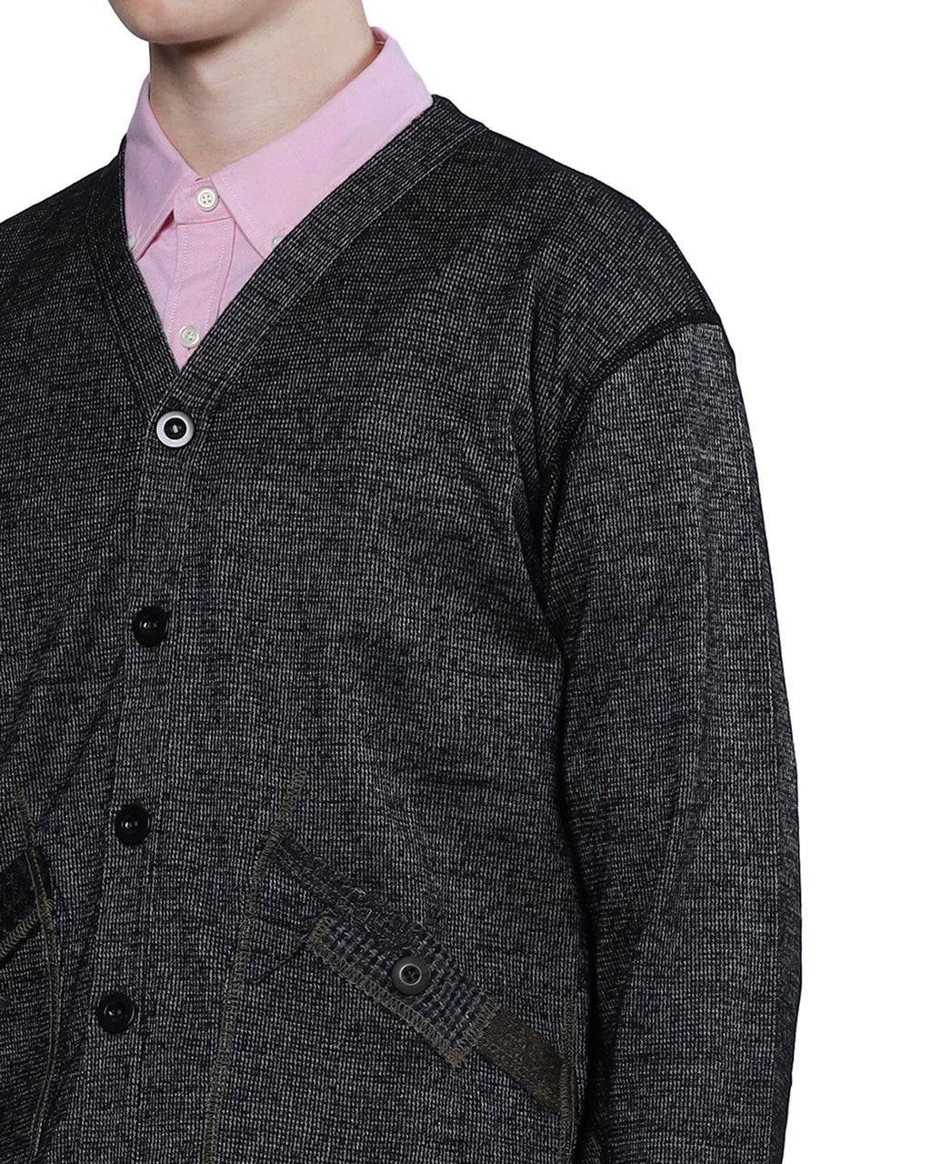 V-neck cardigan