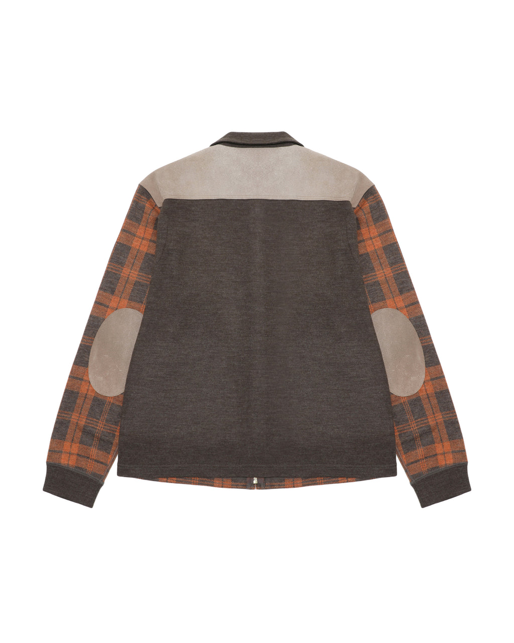 Plaid zip jacket