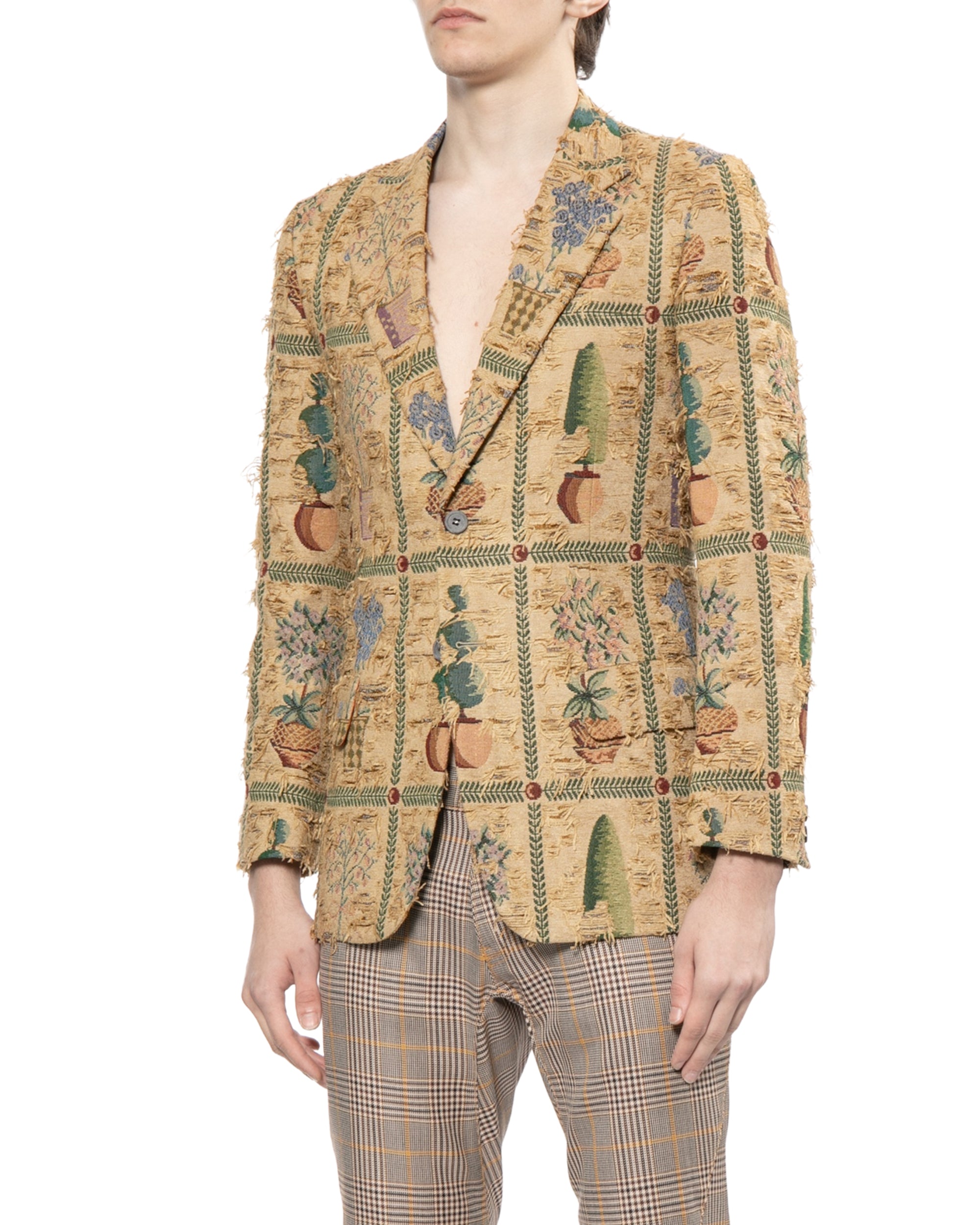Graphic blazer