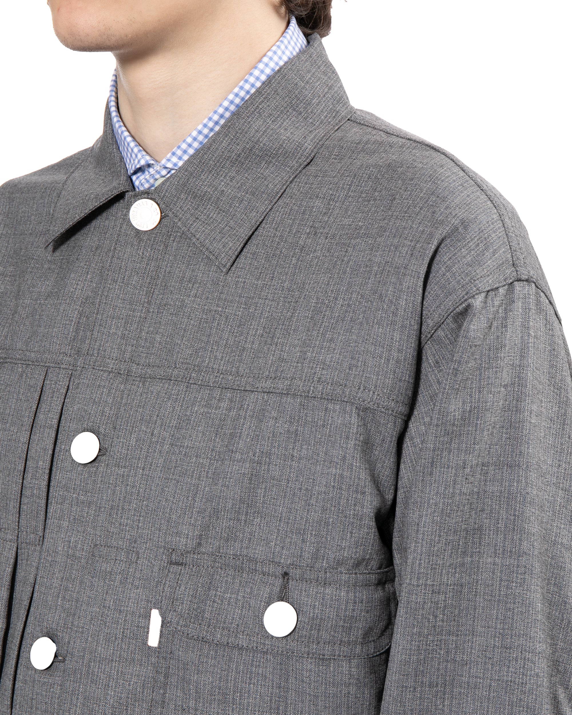 Buttoned jacket