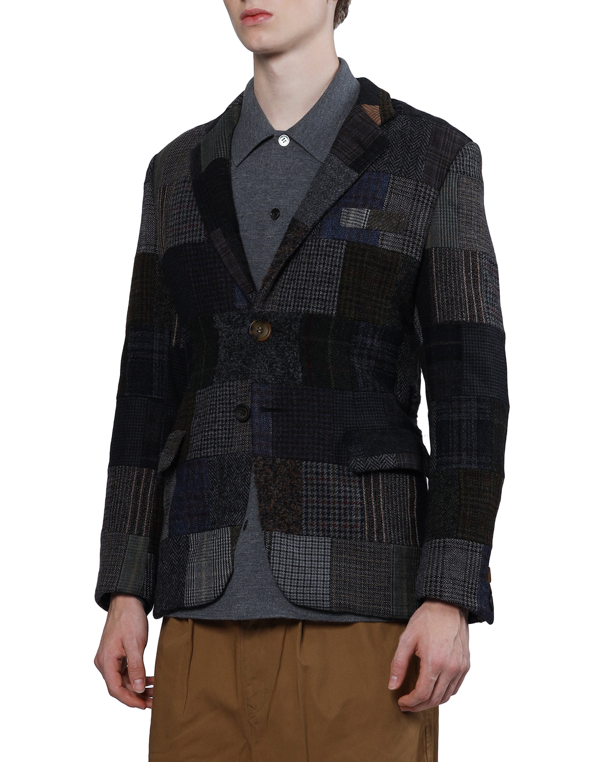 Patchwork blazer