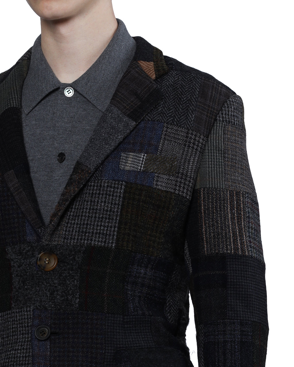 Patchwork blazer