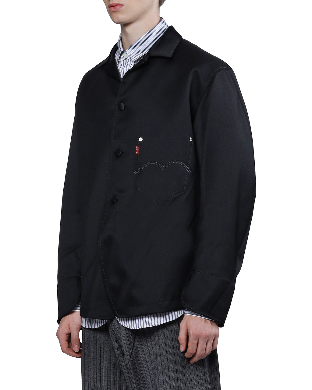 Heart-pocket jacket
