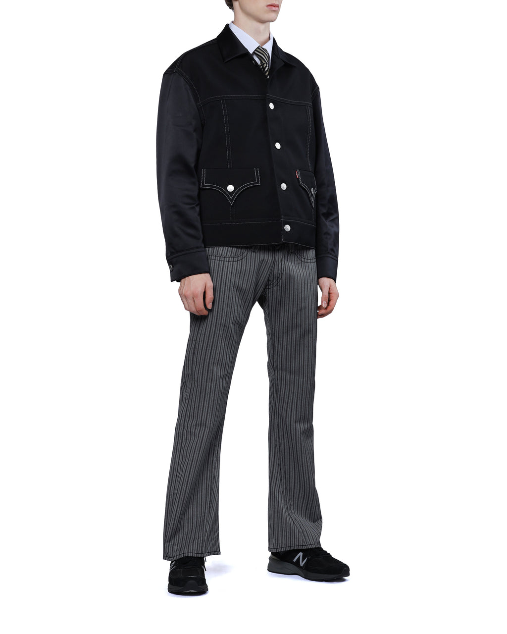 Buttoned jacket