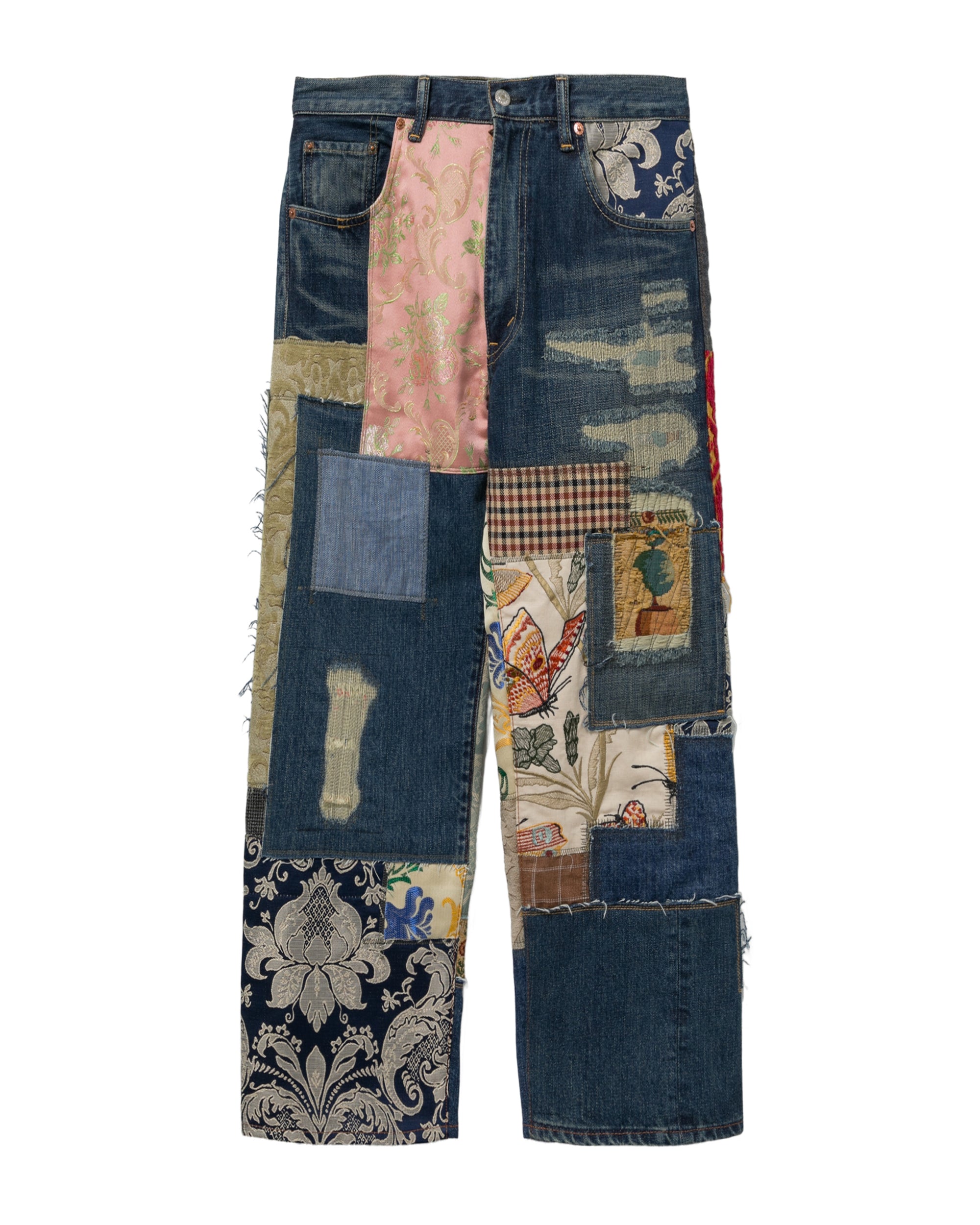 Patchwork jeans