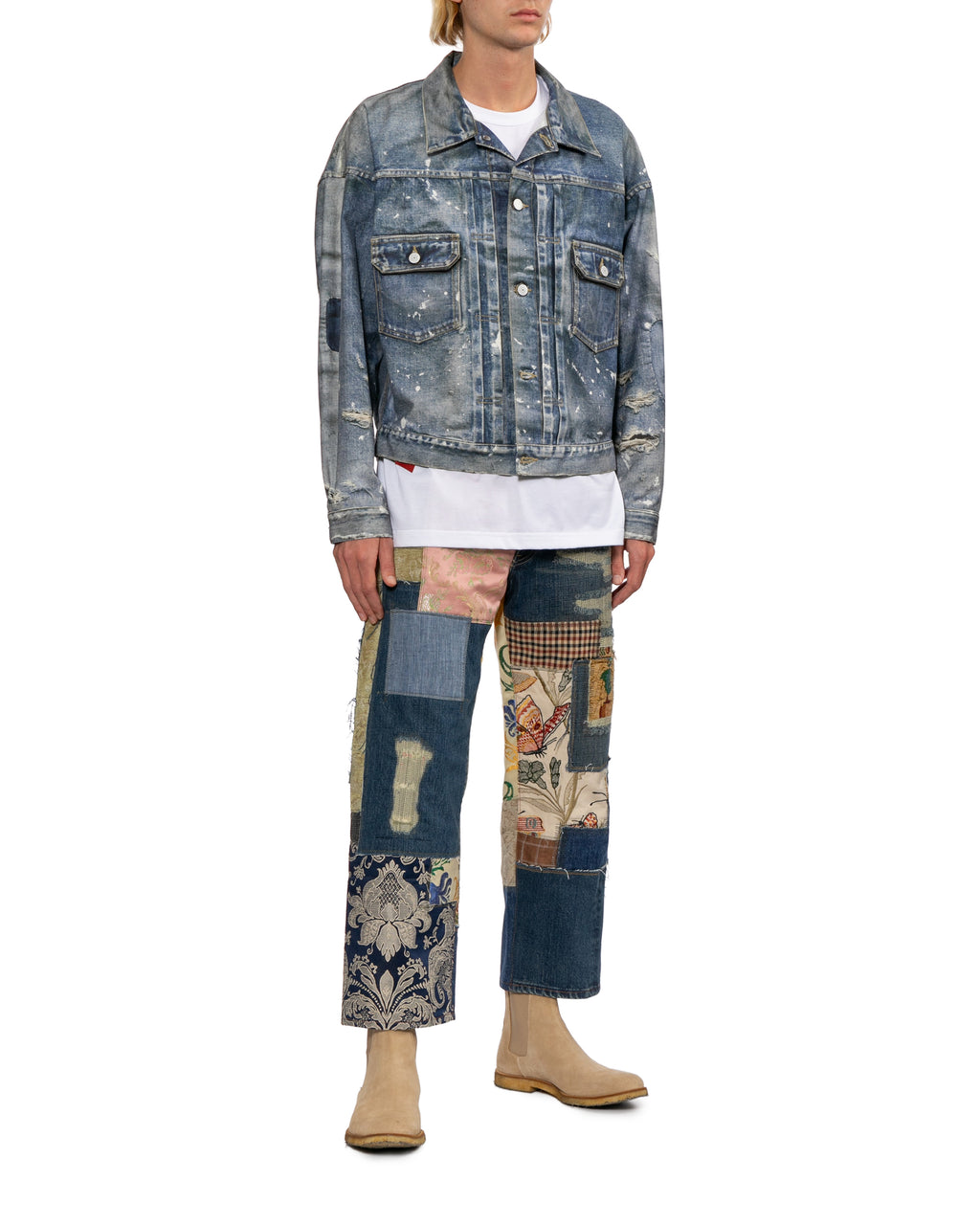 Patchwork jeans