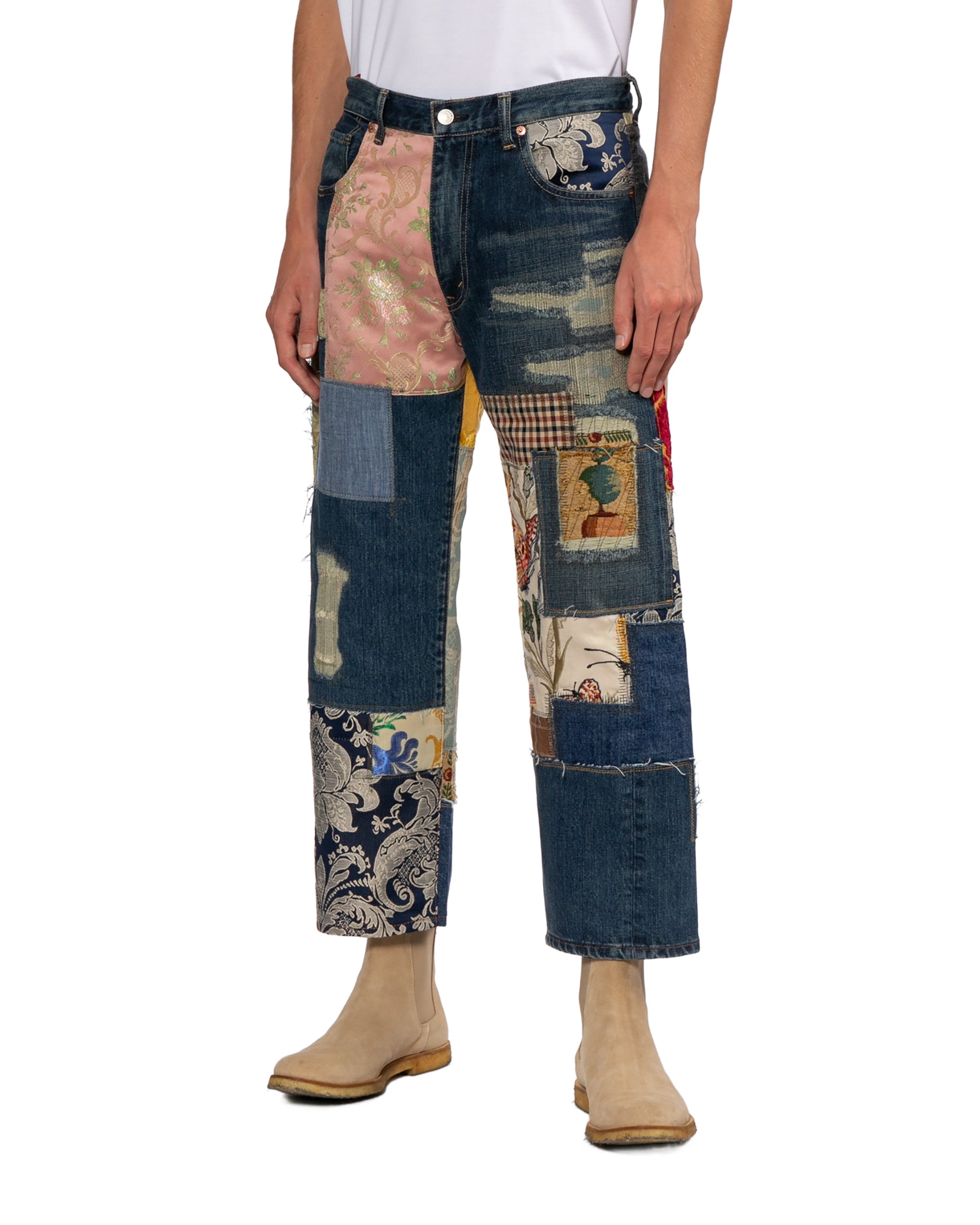 Patchwork jeans
