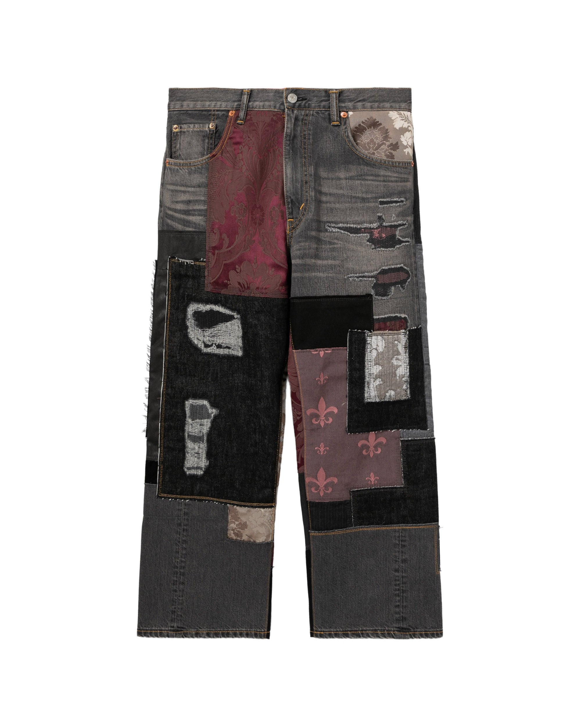 X Levi's patchwork jeans
