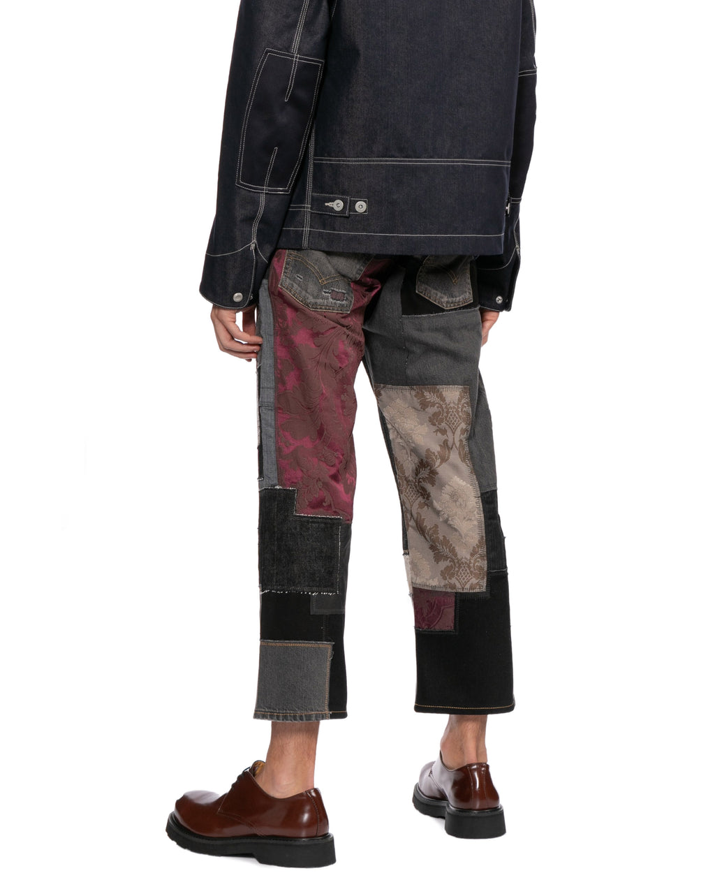 X Levi's patchwork jeans