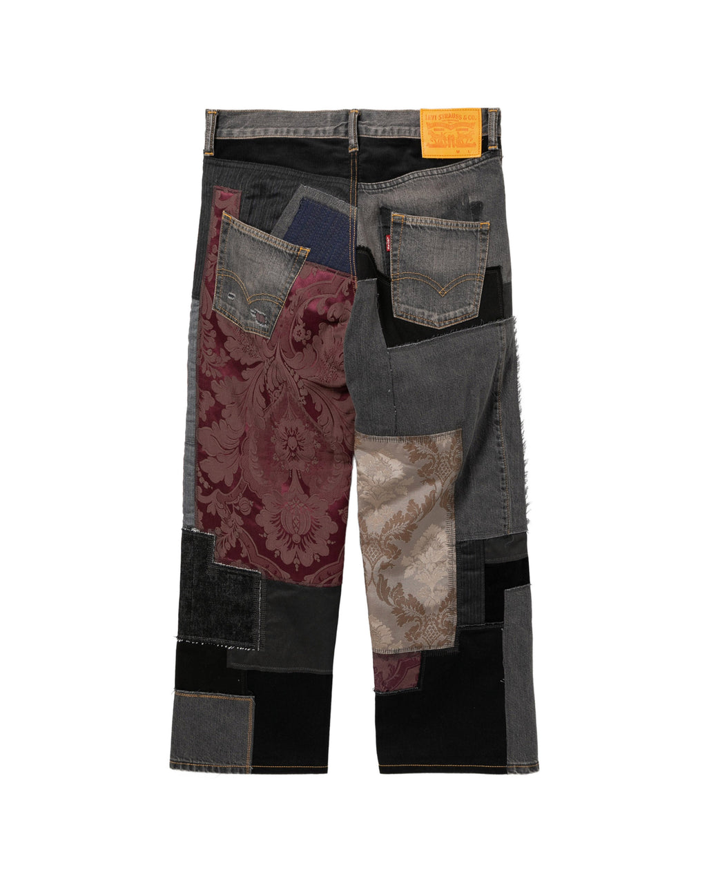 X Levi's patchwork jeans