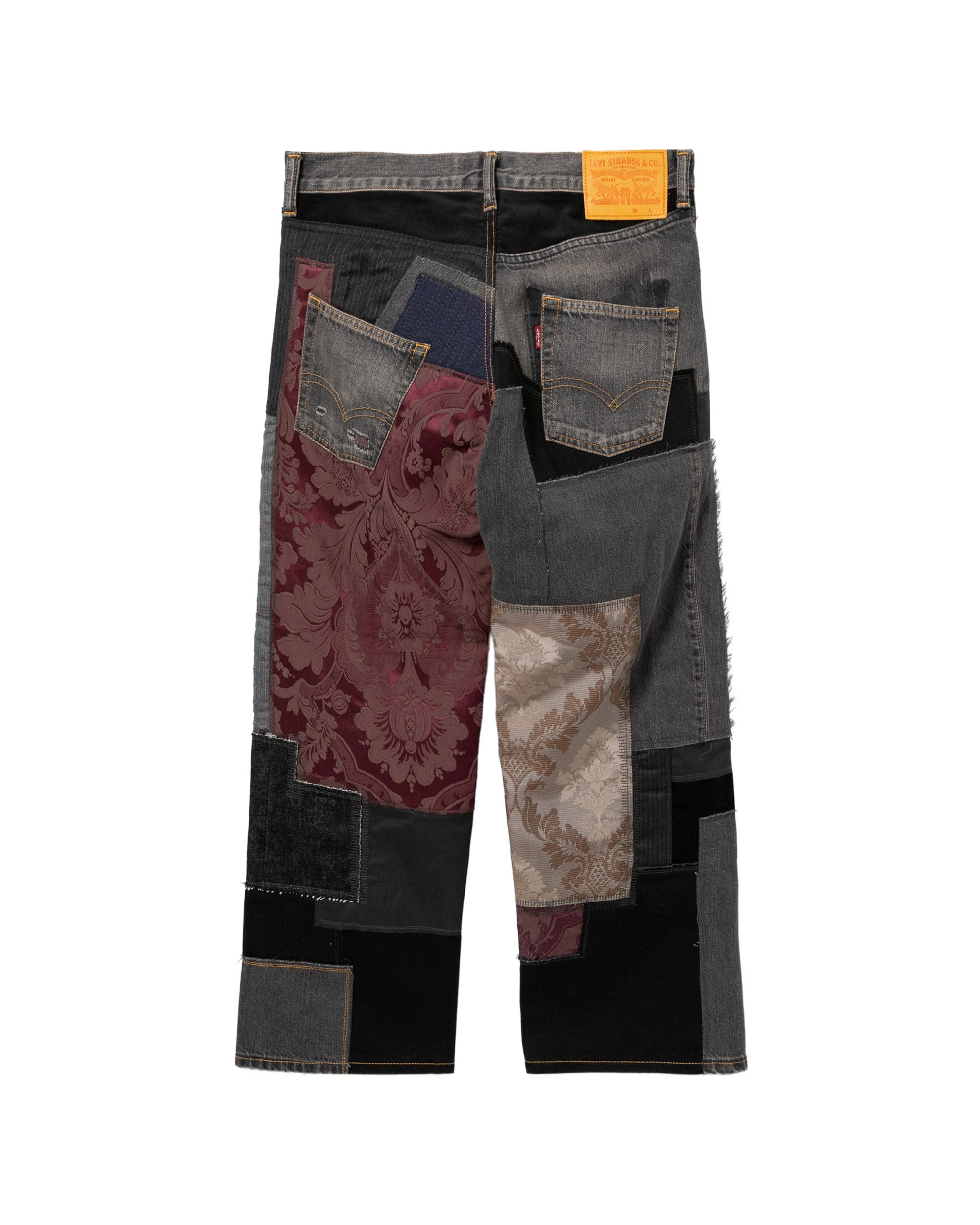 X Levi's patchwork jeans
