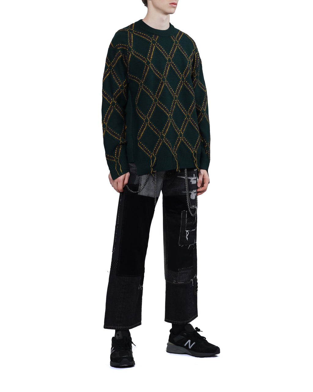 Patchwork jeans