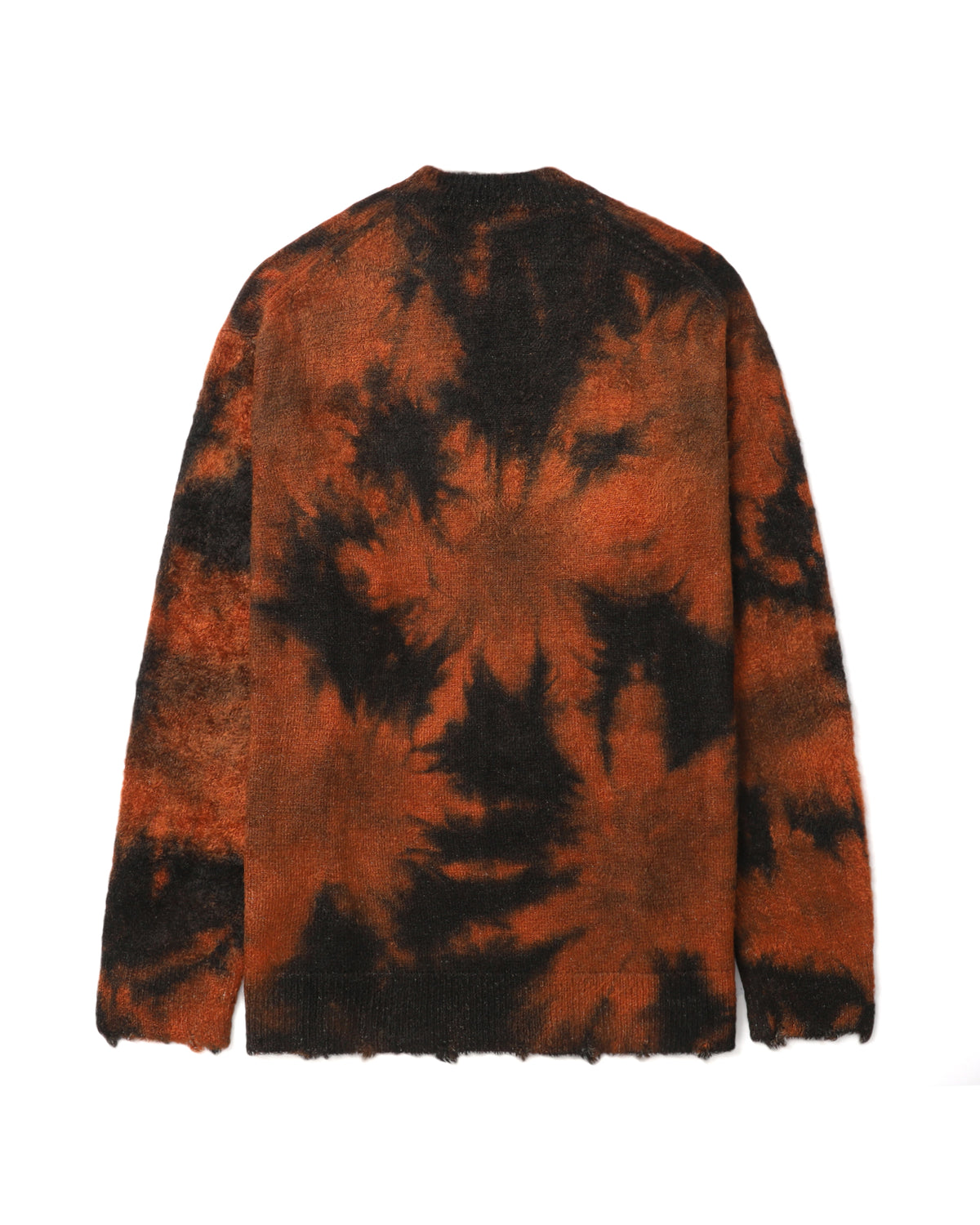 Tie-dye knit pullover