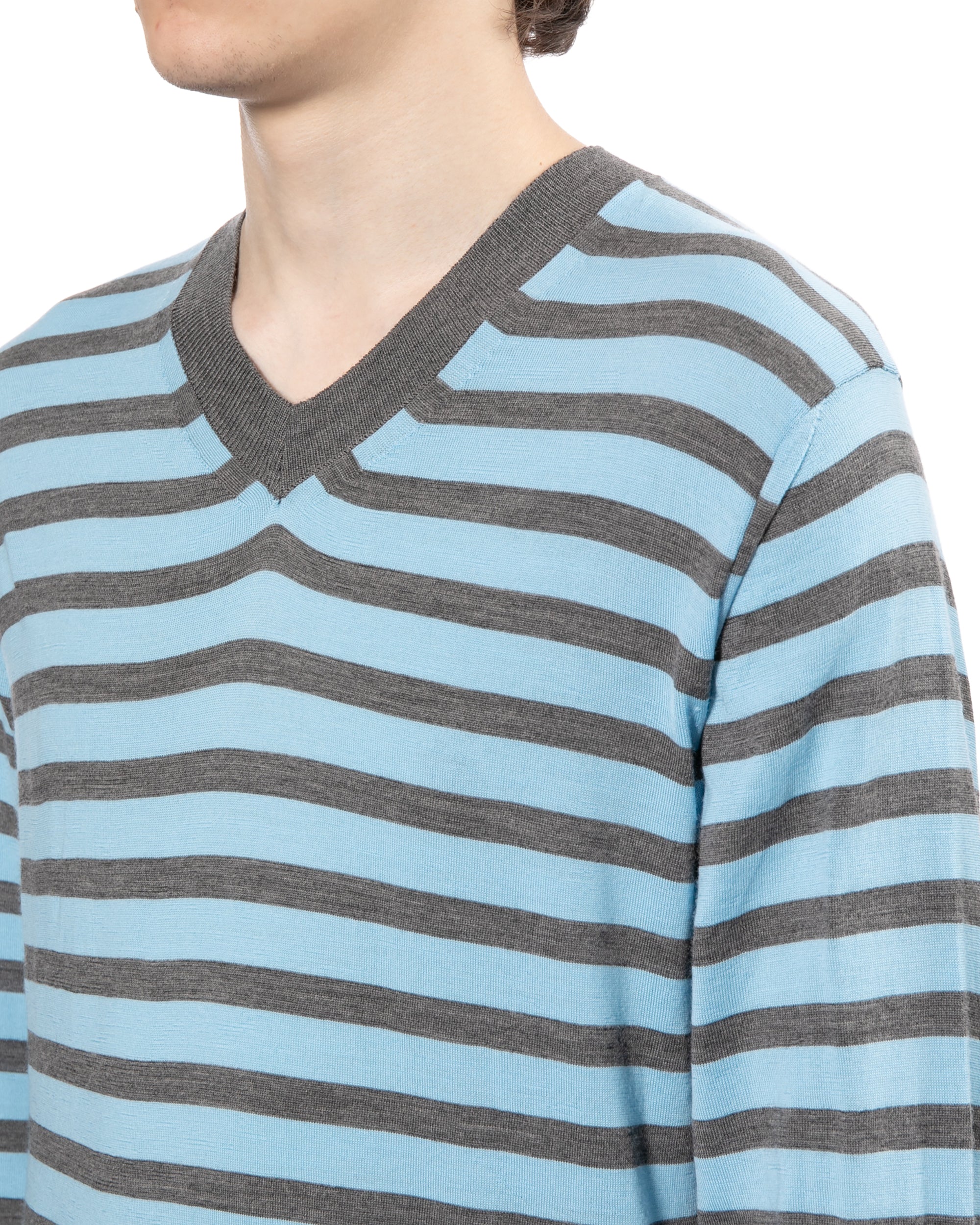 Striped long-tee