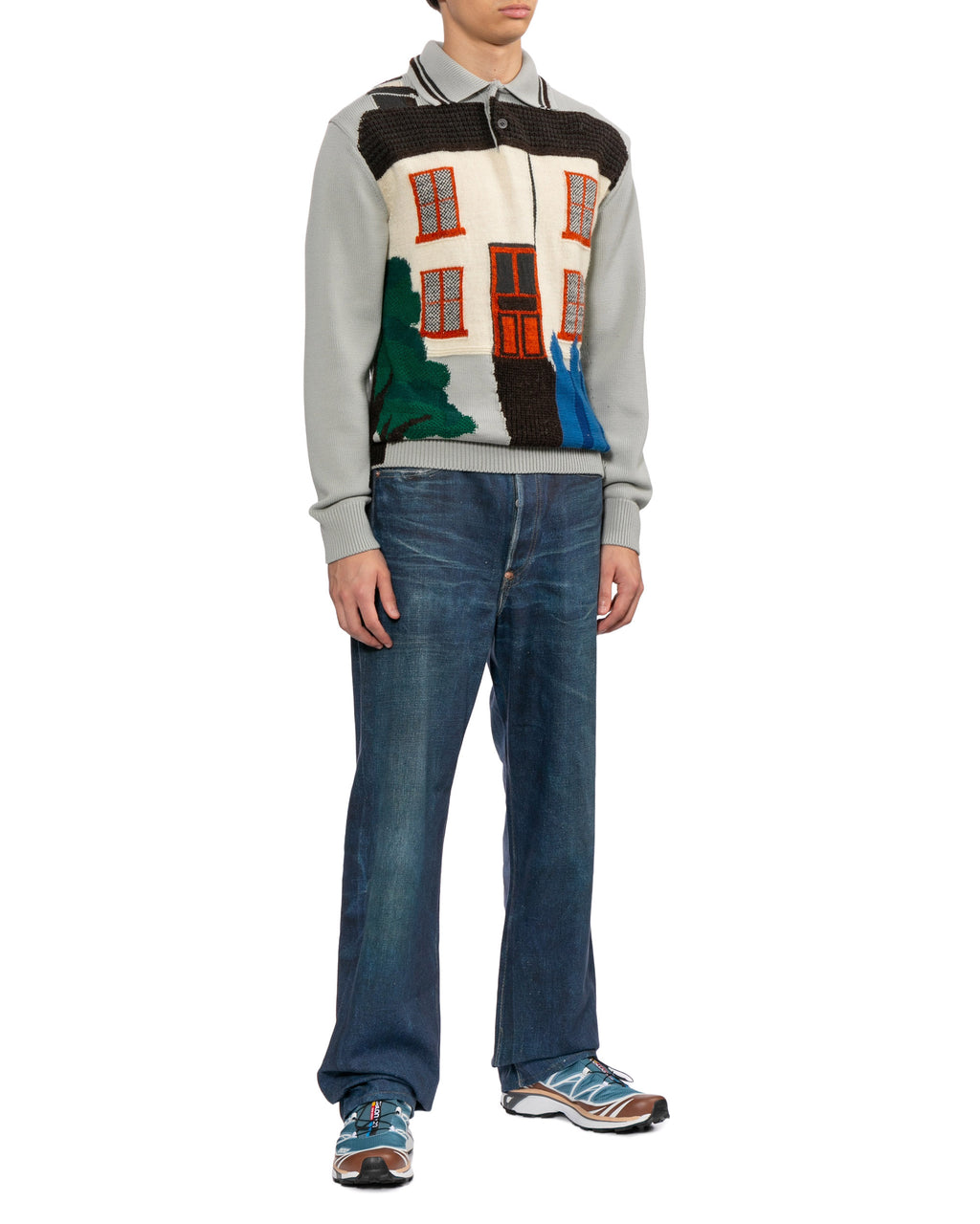 House knit polo
