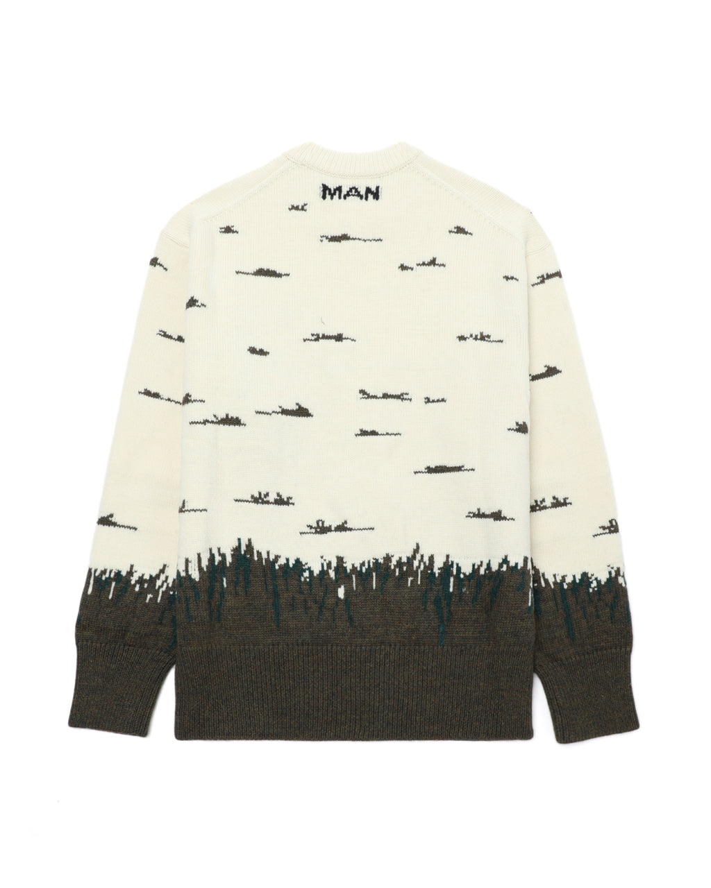 Graphic sweater
