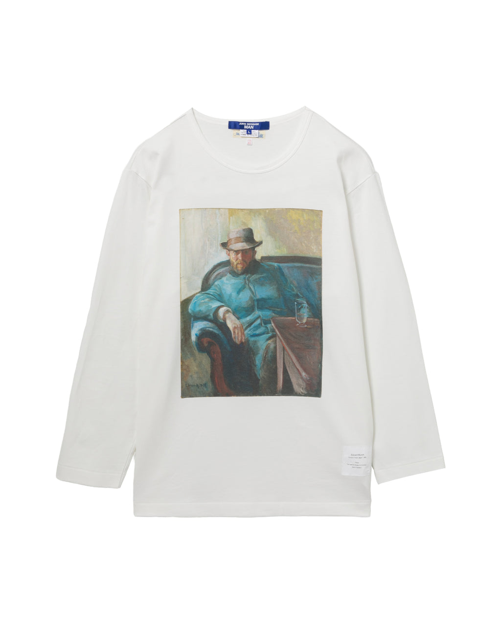 Printed long sleeve tee