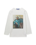 Printed long sleeve tee