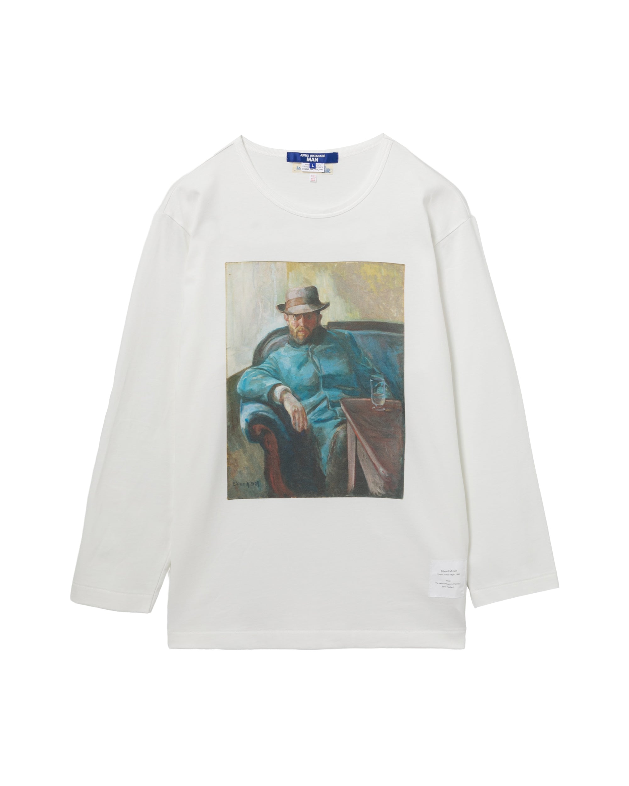 Printed long sleeve tee