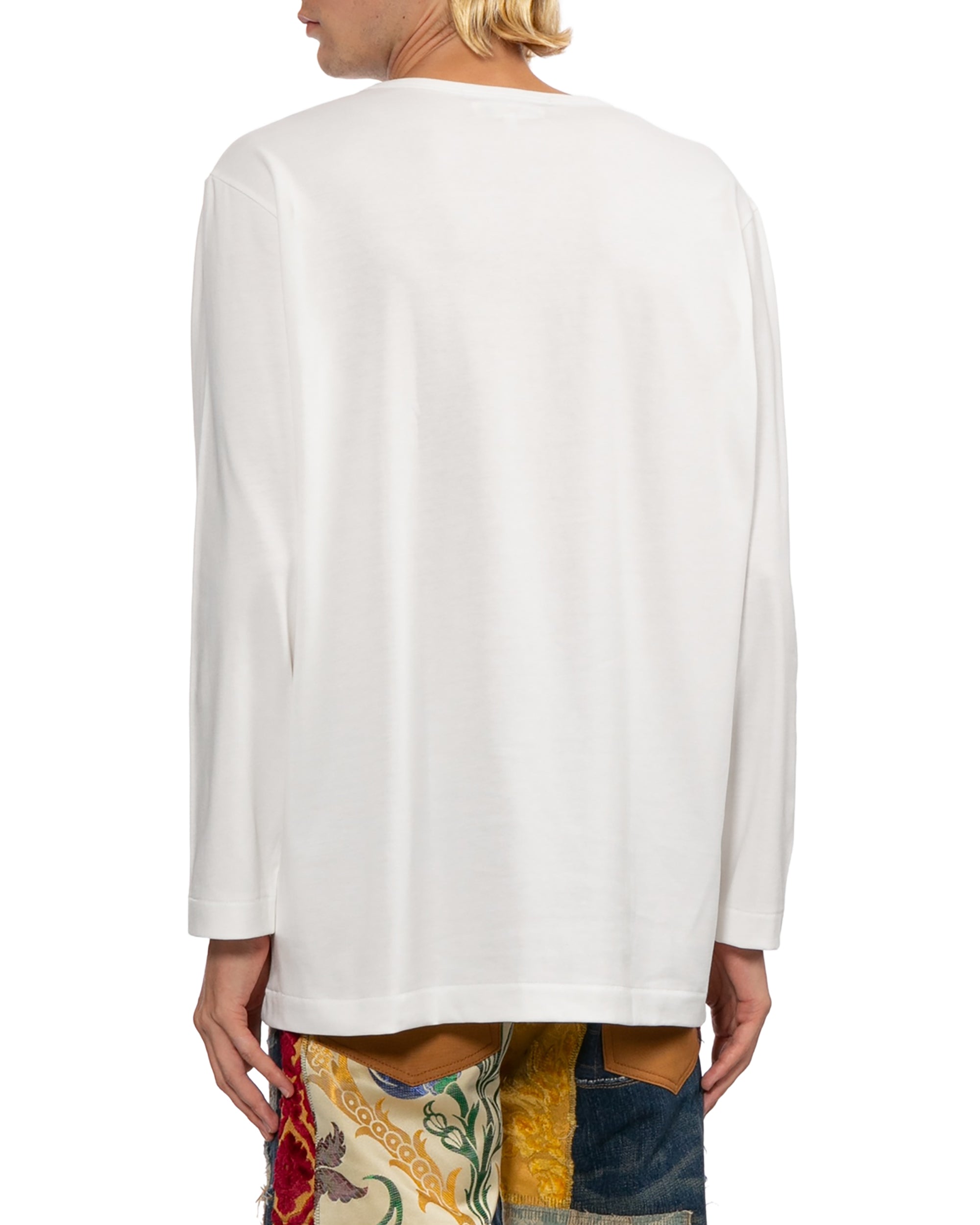 Printed long sleeve tee