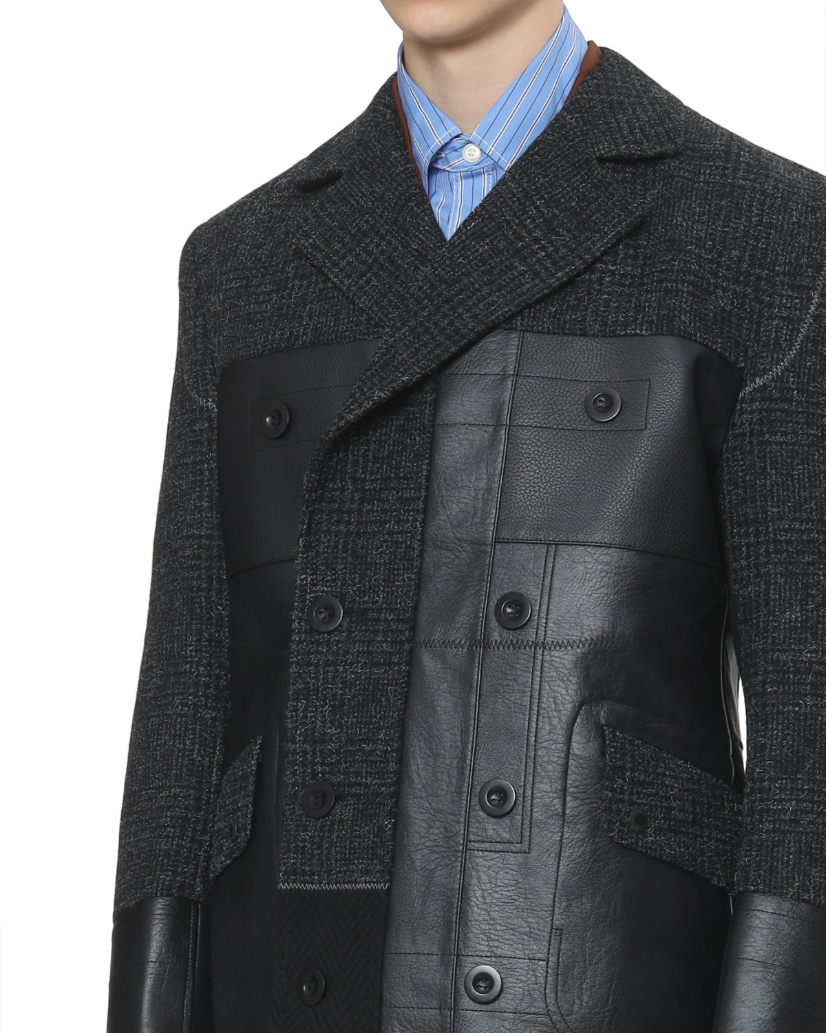 Patchwork coat