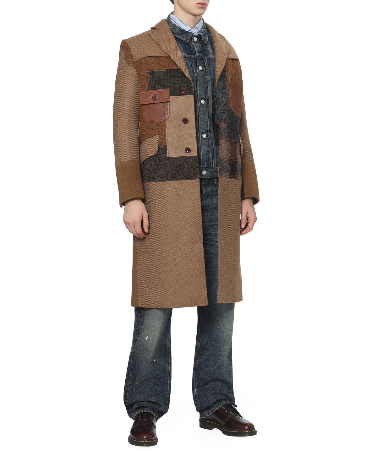 Patchwork coat