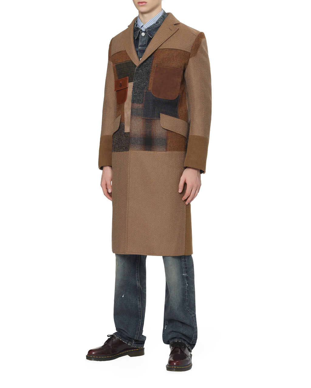Patchwork coat