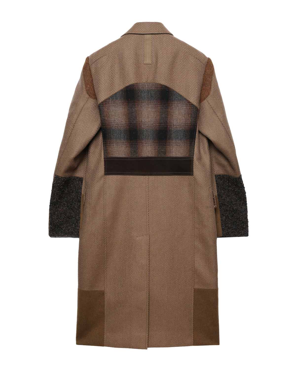 Patchwork coat