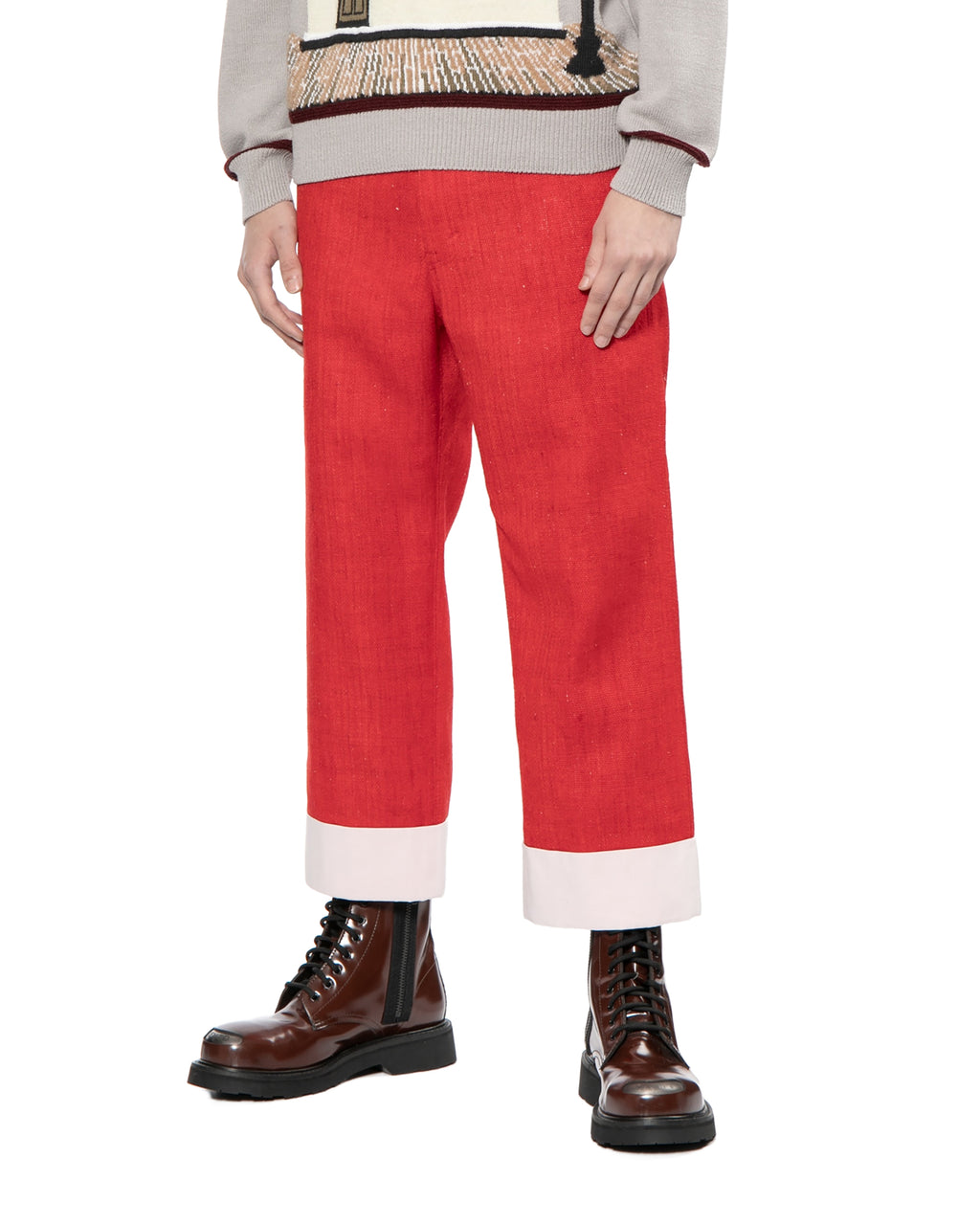 Cuffed pants