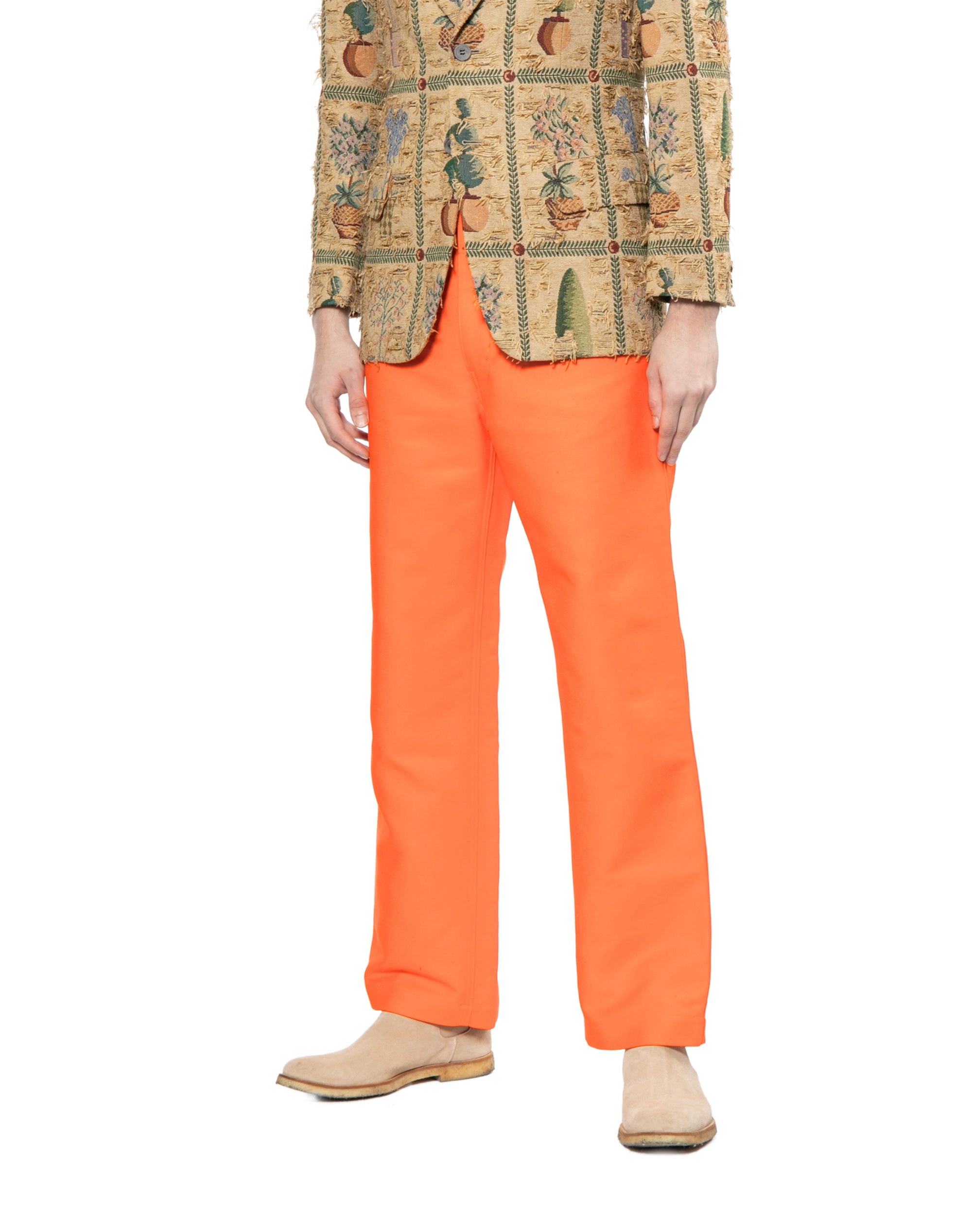 Wide chino pants