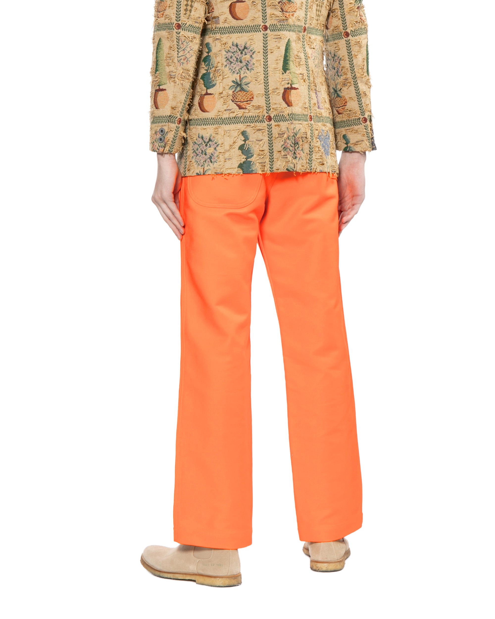 Wide chino pants