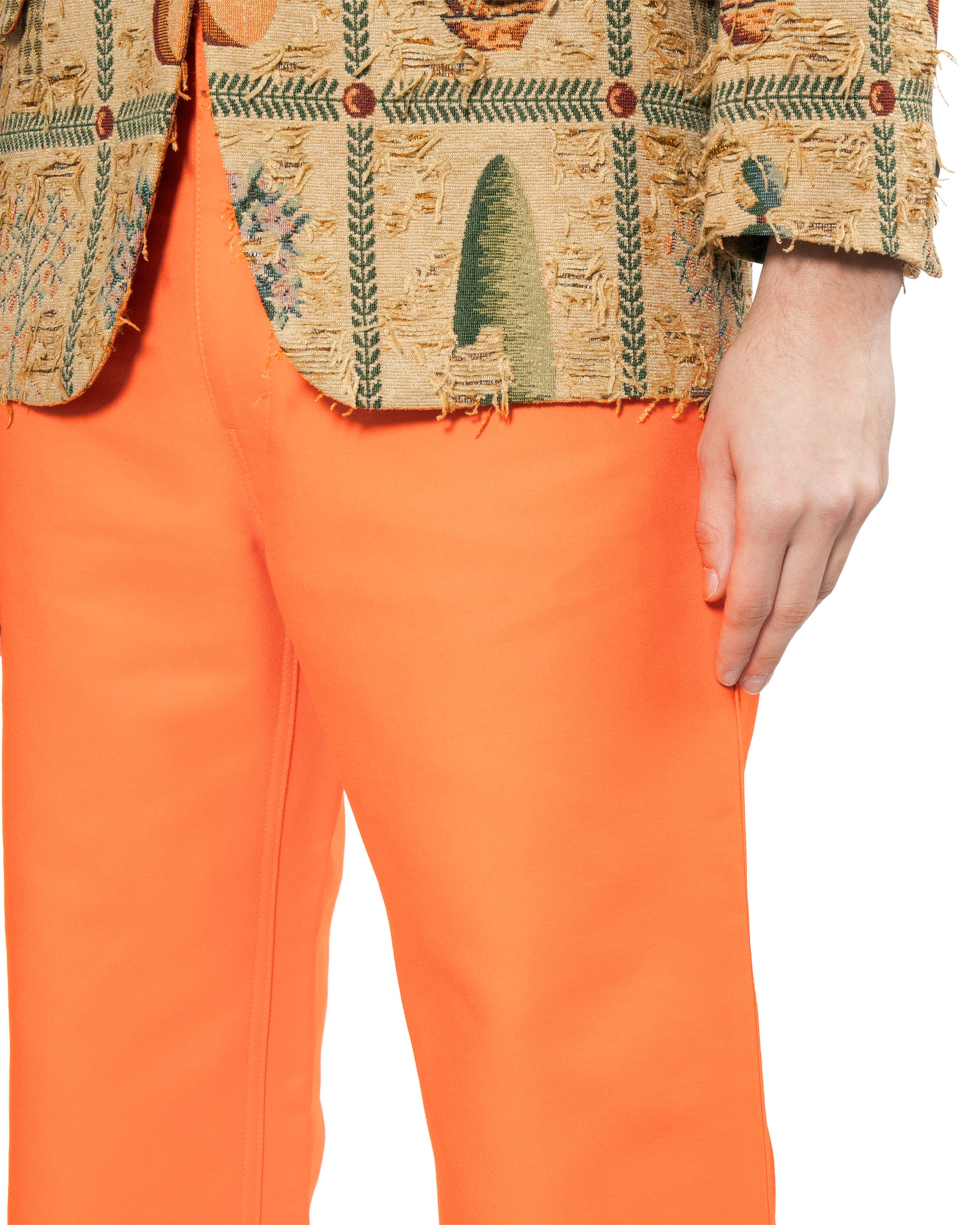 Wide chino pants