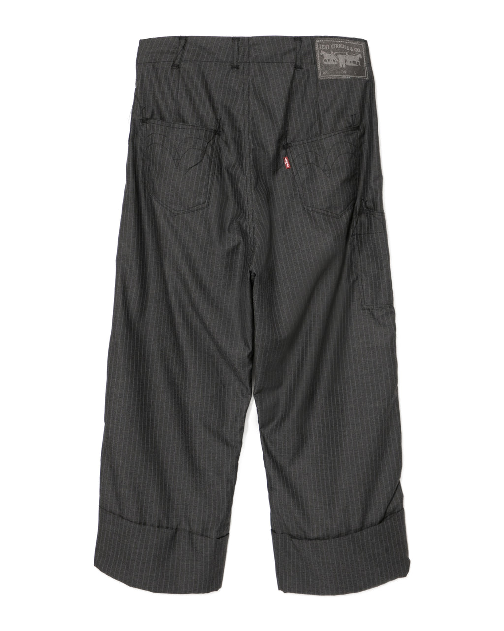 X Levi's striped pants
