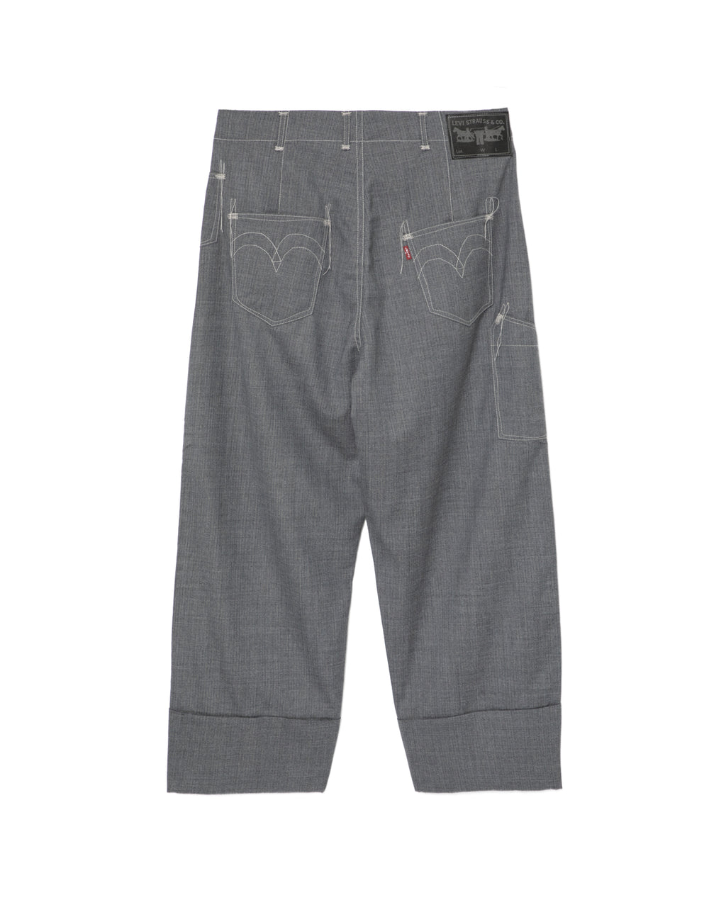 X Levi's cuffed pants