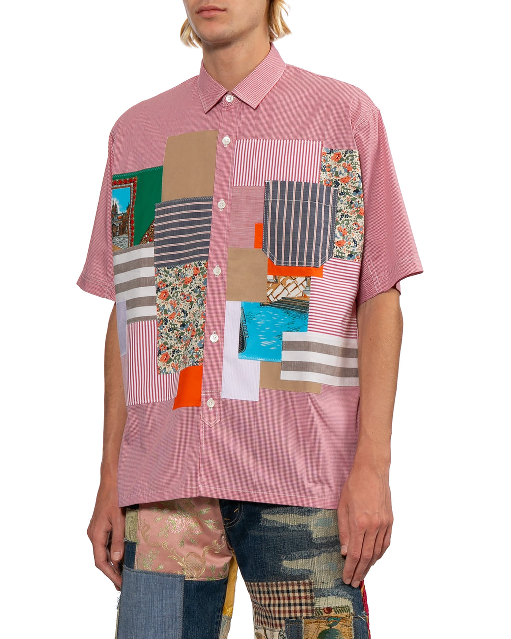 Patchwork shirt