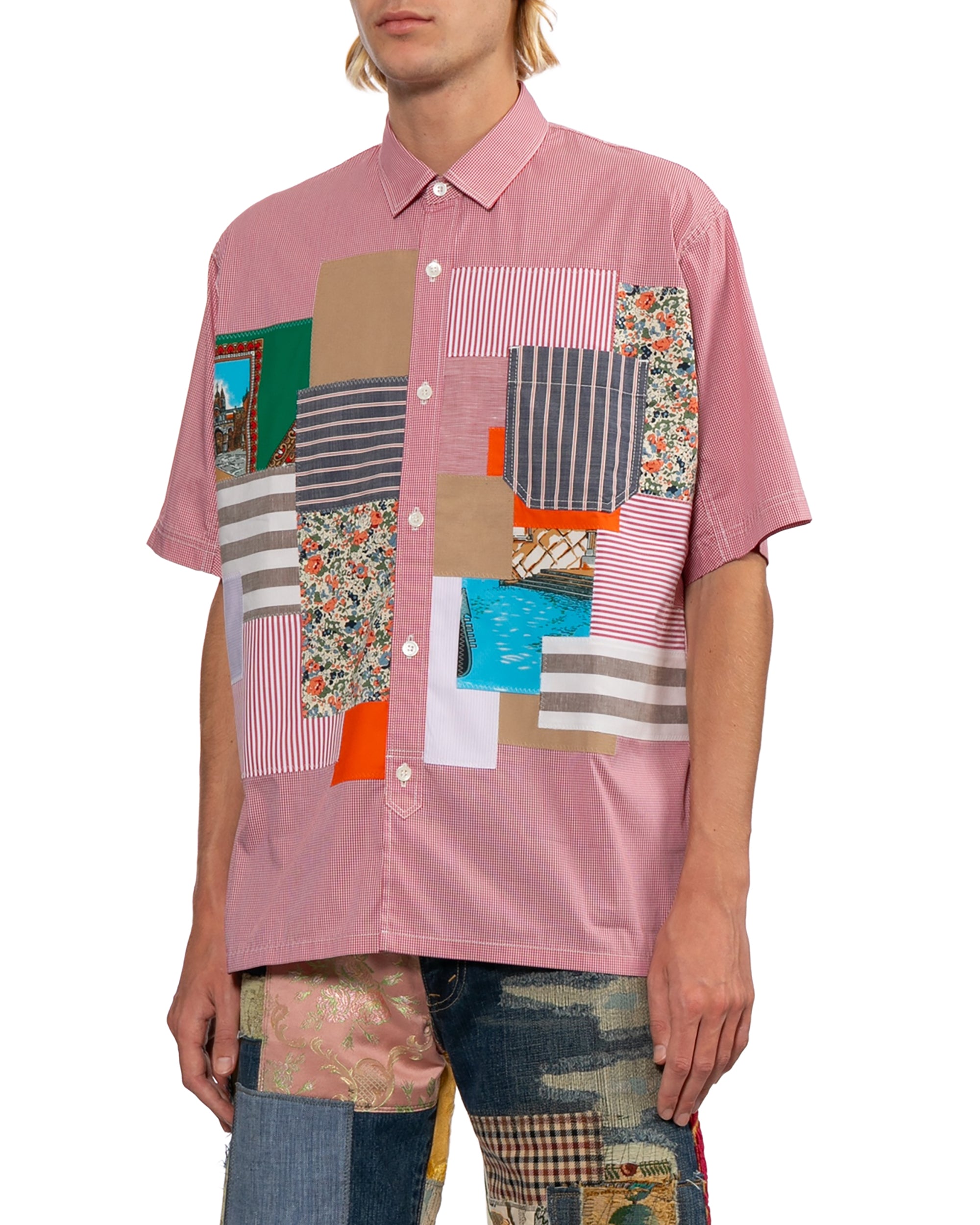Patchwork shirt