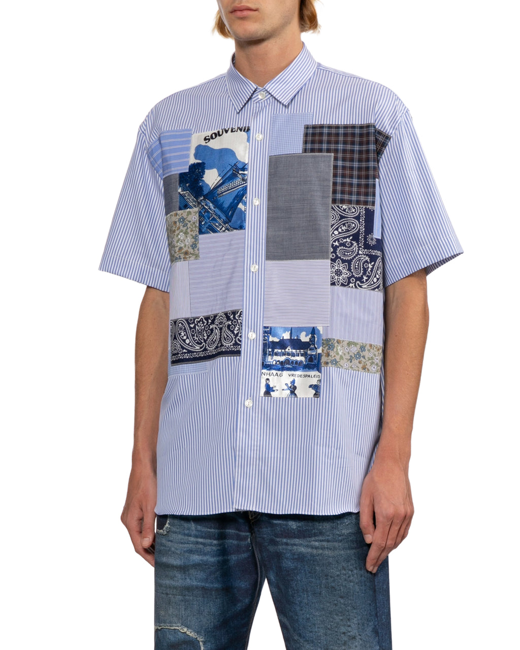 Patchwork shirt