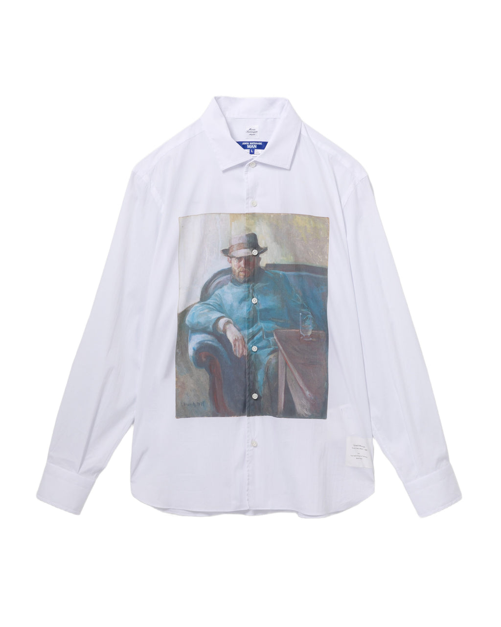 Printed long sleeve shirt