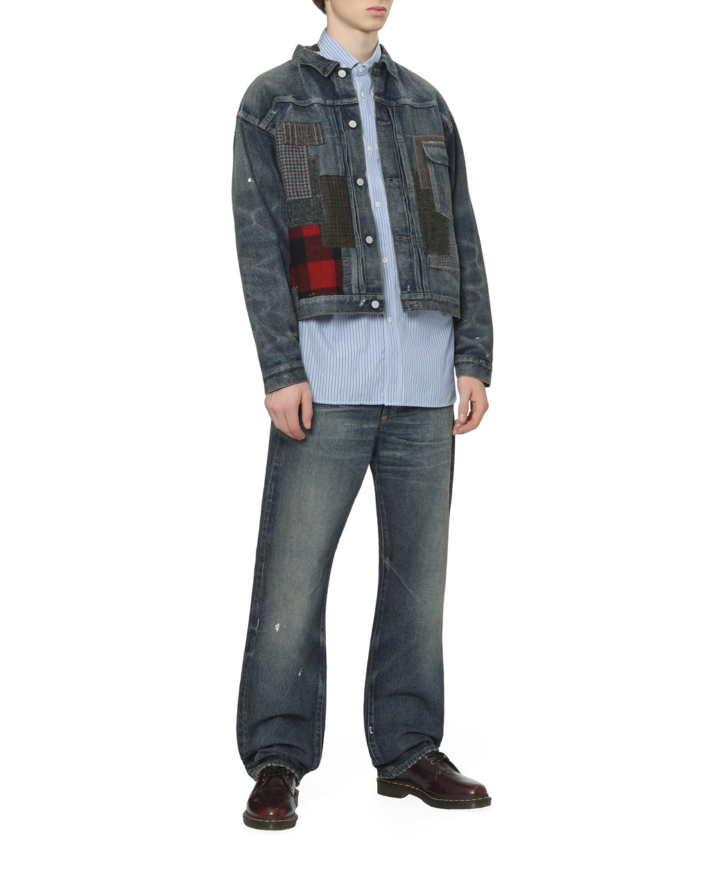 Patchwork shirt