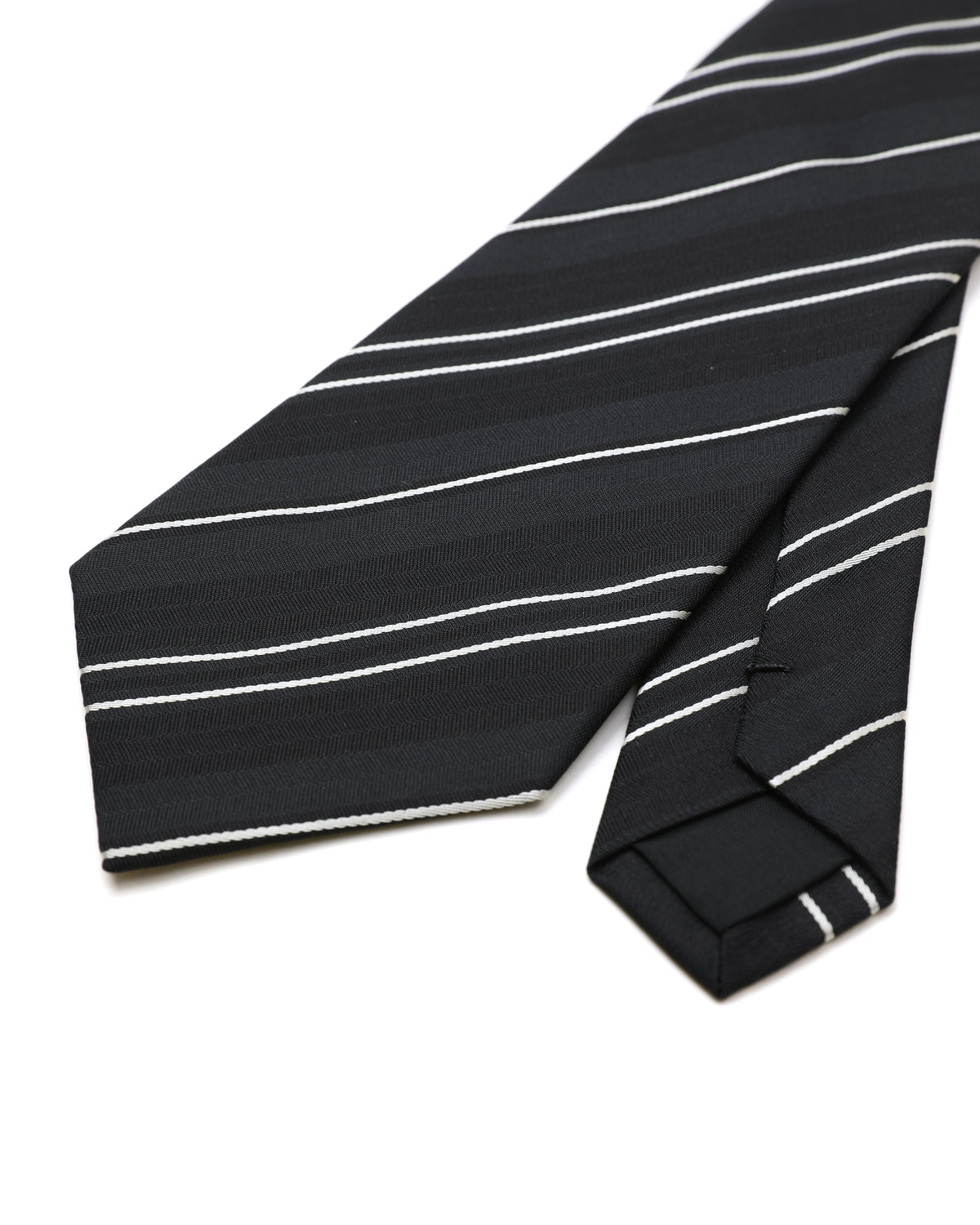 Striped tie