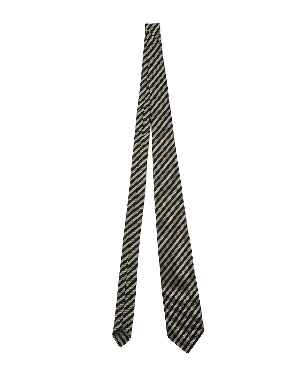 Striped tie
