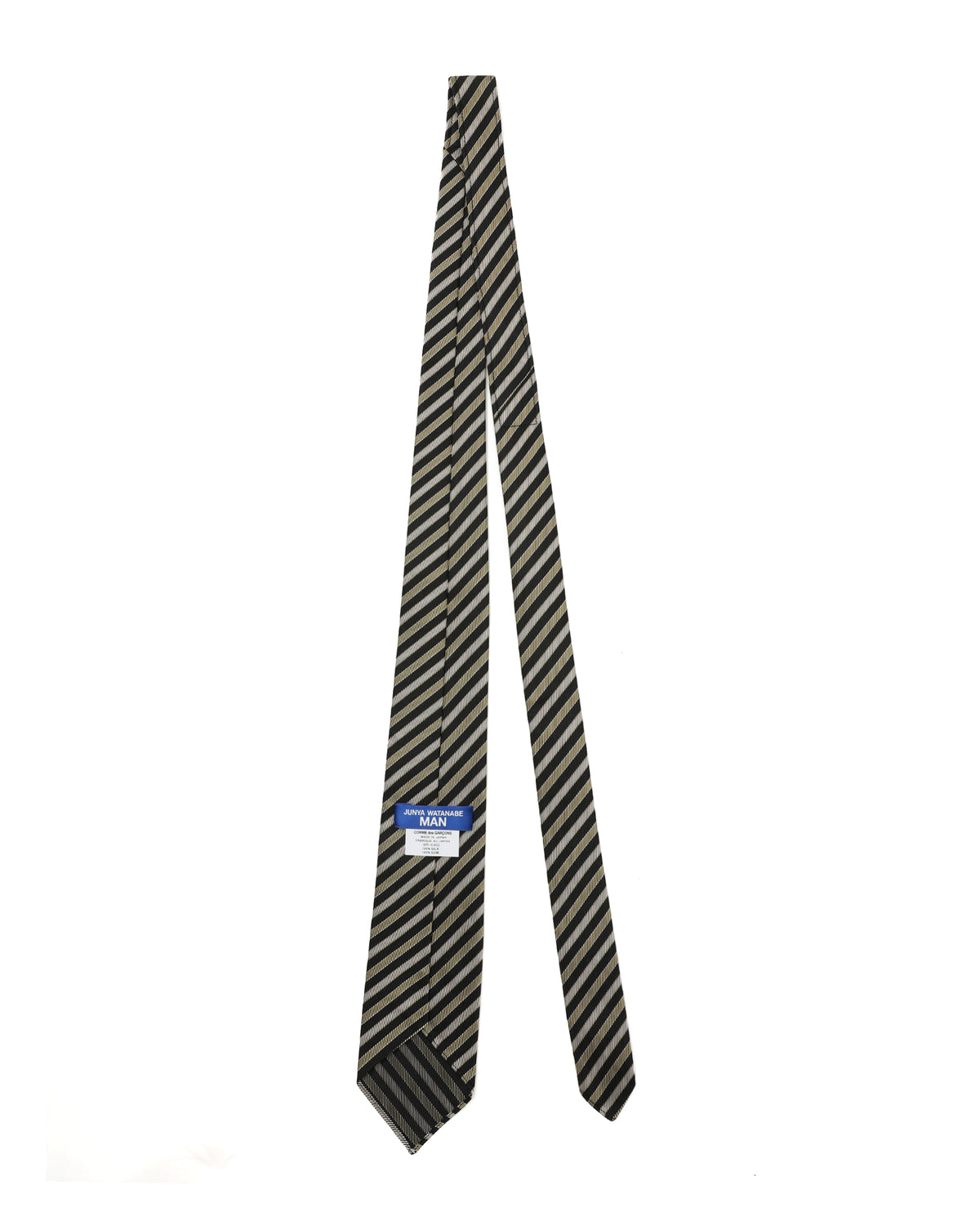 Striped tie