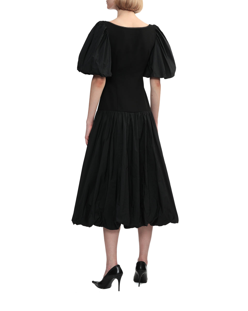 Ring detail midi dress