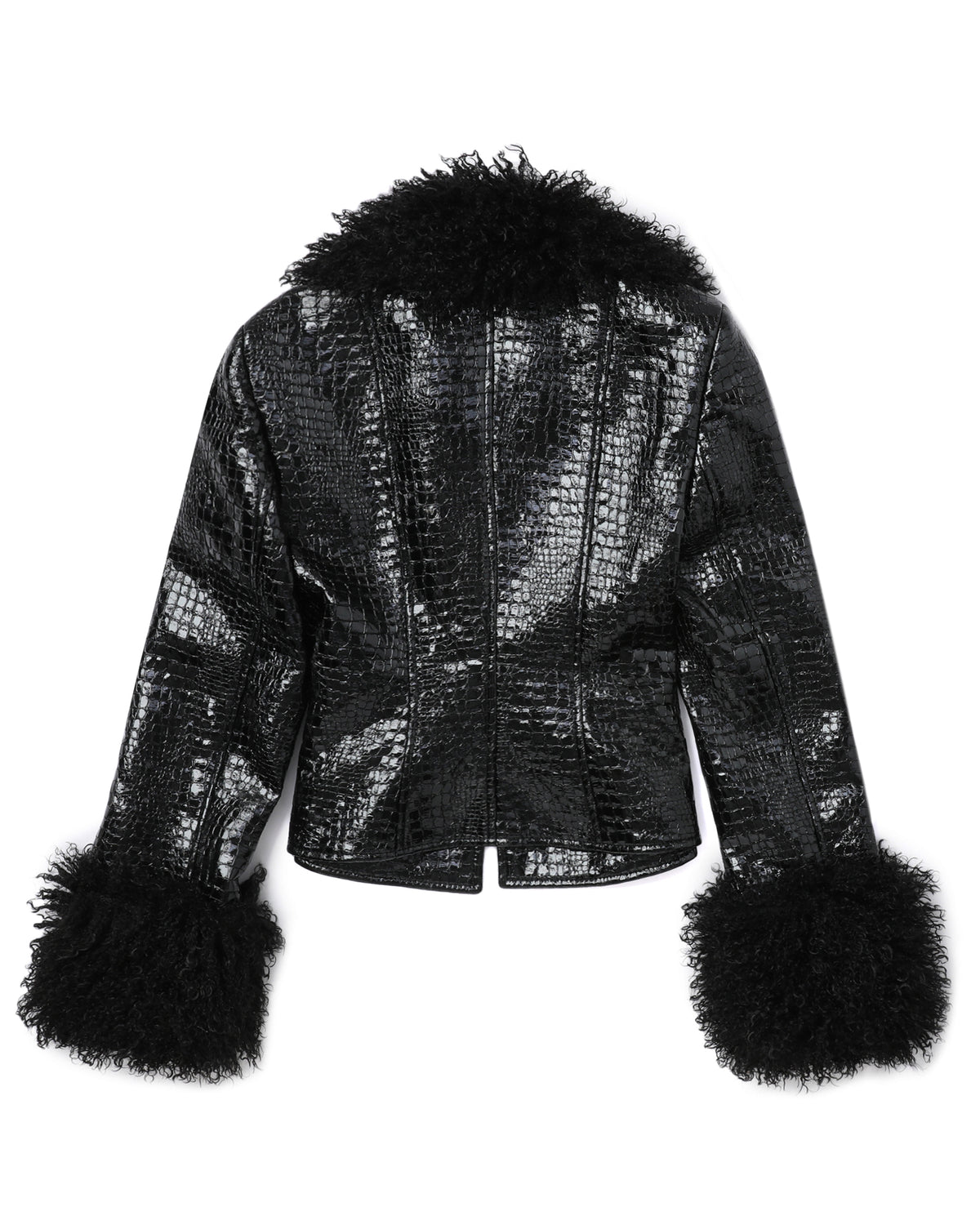 Snake effect jacket
