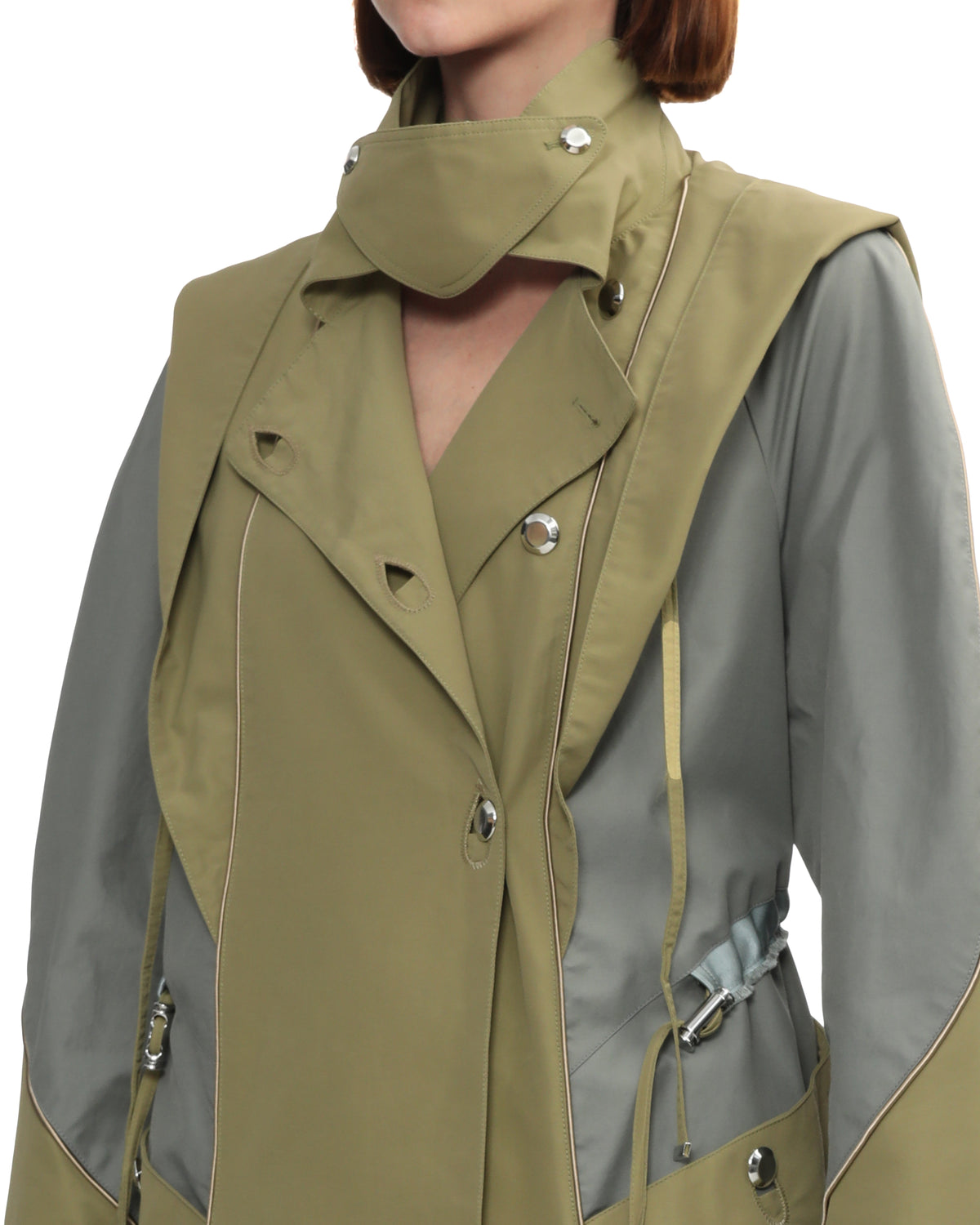 Panelled coat