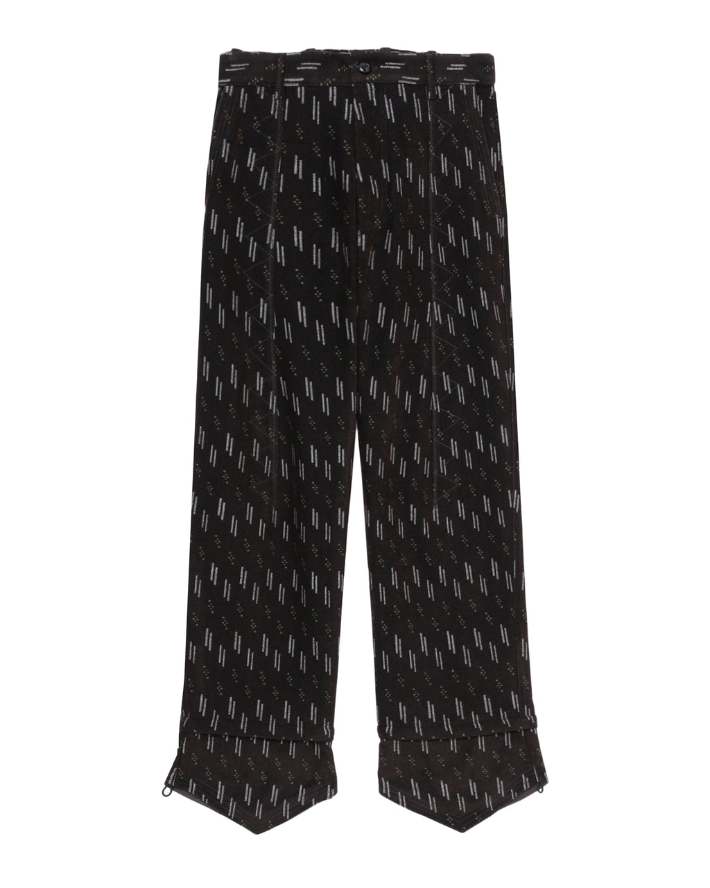 Patterned trousers
