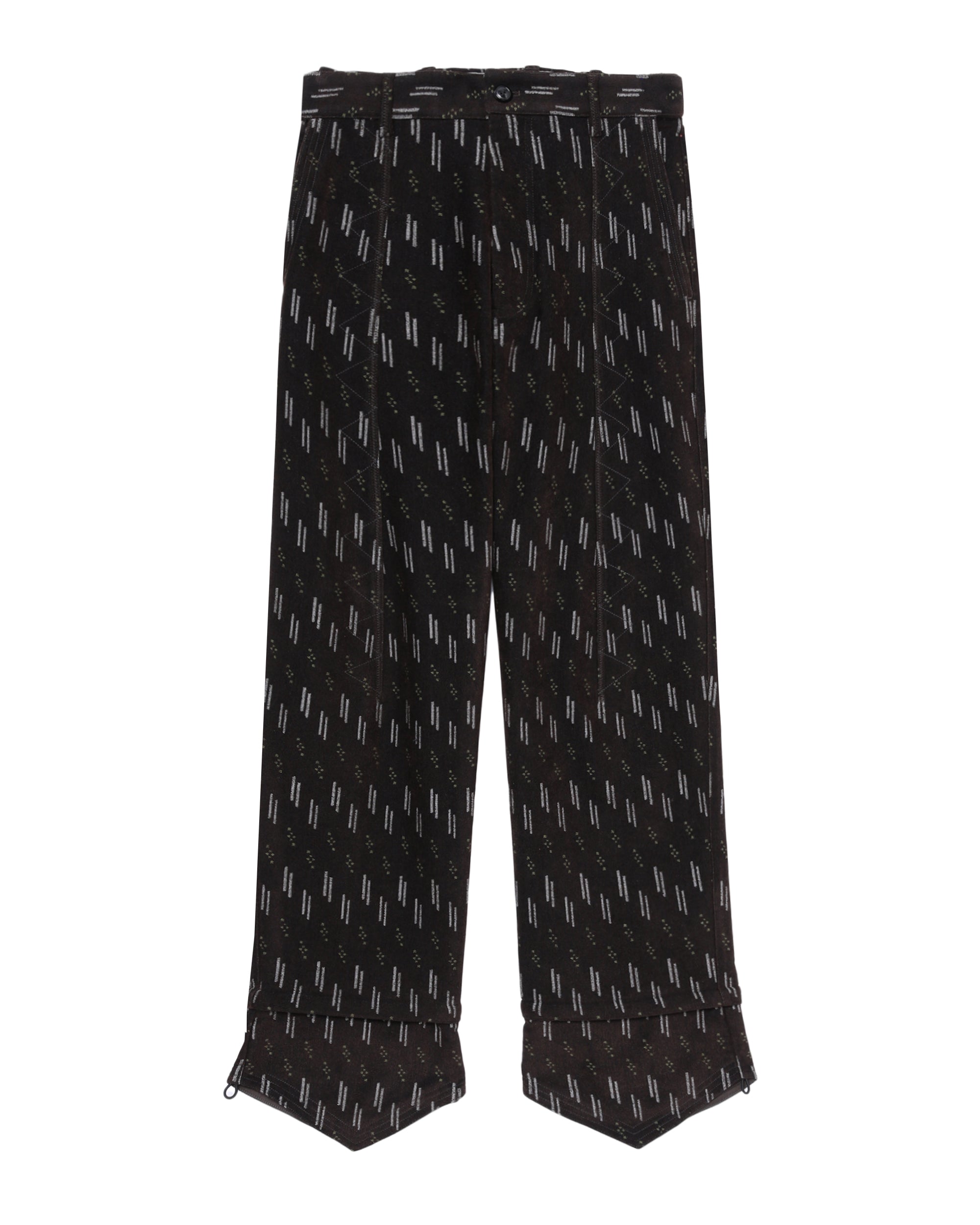Patterned trousers